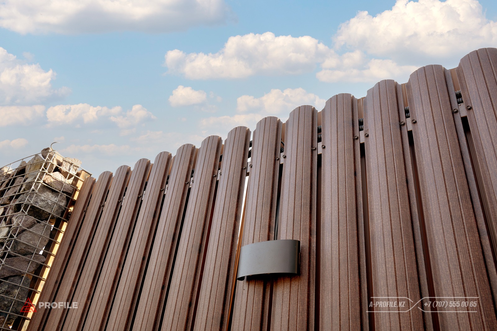 Штакетник Полукруглый 105 мм